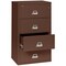 Fireking 4 Drawer, 1 Hr Fire & Impact Rated, 31" Wide Lateral Brown 4-3122-CBR - alternate 2