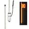 Safetywhips Warning Whip Super Duty LED Whip with Flag, Amber, 120 Length SDL10A-XY - alternate 1