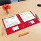 C-Line Products 8-1/2" x 11" Assorted Two-Pocket Paper Portfolio Folder with Prongs, 100EA/+DS 05320-DS - alternate 3