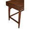 Homeroots 52" Brown Solid Manufactured Wood Writing Desk with Three Drawers 524101 - alternate 4