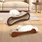 Yssoa FluffyDream 2 in 1 Cat Scratcher Cardboard, Cat Scratching Board Furniture Protector, Cat Scratchin GLN1PTSCRAPAD2IN1XL - alternate 2