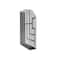 Vdomdoors Aluminum Door Iron 1688 Black Entry Steel Metal Classic Painted 48 x 94 (36+12 x 80+14)-Right Inswi IRON1688EXD-BLK-W36+12xH80+14-RH-I - alternate 5