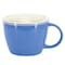 Gibson Home On The Go 4 Piece 25 Ounce Stoneware Soup Cup Set with Lid in Blue 142550.01 - alternate 5
