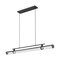 Z-Lite Benoit Matte Black 1 Light Linear Chandelier 1959-54L-MB-LED - alternate 4