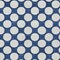 Homeroots 9' X 12' Navy Blue And Ivory Polka Dot Washable Indoor Outdoor Area Rug 595257 - alternate 6