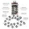 Performance Tool 22 pc Universal Terminal Tool Set, Pin Release Kit, Stainless Steel, Case W9053 - alternate 5