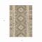 Homeroots 8' X 10' Beige Geometric Washable Indoor Outdoor Area Rug 607425 - alternate 3
