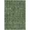 Homeroots 5' X 8' Artichoke Green And Black Damask Washable Indoor Outdoor Area Rug 605092 - alternate 5