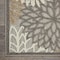 Homeroots 5' Gray and Ivory Indoor Outdoor Area Rug 521651 - alternate 3
