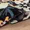 World Rug Gallery Garden Floral Area Rug 2 ft x 3 ft Black WR147BLACK2X3 - alternate 2