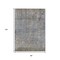 Homeroots 8' X 10' Taupe And Ivory Abstract Washable Indoor Outdoor Area Rug 631080 - alternate 4