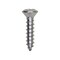 Auveco 12 x 1in Phillips Oval Head Tapping Screw 18-8, 50PK 13289 - alternate 1