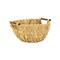 Homeroots 13" Natural Woven Water Hyacinth Basket 571506 - alternate 1
