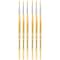 Da Vinci JUNIOR Synthetics Student Brush, Synthetic, Tempera, Round, Series 303, Size 3, 6PK VA-303_3 - alternate 1