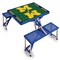 Picnic Time Family Of Brands Michigan Wolverines - Football Field - Picnic Table Portable Folding Table 811-00-139-345-0 - alternate 1