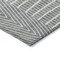 Homeroots 10' X 14' Gray And Ivory Geometric Washable Indoor Outdoor Area Rug 596937 - alternate 5