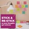 Post-It Pop-Up Notes Summer Joy Collection Colors, 3in x 3in, Assorted Colors, 90 Sheets/Pad, 6PK R330-6SSJOY - alternate 8