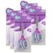 Enday Soft Grip School Scissors, 5", Round Tip, Purple, 6PK 1166-6 - alternate 1