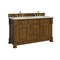 James Martin Vanities Brookfield 60" Double Vanity, Honey Oak, w/ 3 CM Siberian Silestone Top w/FreePower Wireless Charger 547-V60D-HNO-FSFR - alternate 6