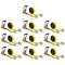 Mytee Products 2 inx15 ft Ratchet Straps w/ Twisted Snap Hooks Tow Straps for Trailers Truck, 10PK RS215SHx10 - alternate 1
