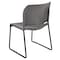 Flash Furniture Gray Plastic Stack Chair, PK5 5-RUT-238A-GY-GG - alternate 6