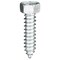 Auveco 3/8in x 1 1/2in Indented Hex Head 9/16in Af Tapping Screw Zinc, 50PK 5332 - alternate 1