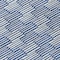 Homeroots 8' Navy Blue And Ivory Round Geometric Washable Indoor Outdoor Area Rug 595021 - alternate 5