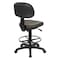 Office Star Products DC Series Sculptured Seat & Back Custom Fabric Drafting Chair, Dillon Graphite DC517V-R111 - alternate 4