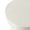 Leisuremod Loft Modern Fiberstone Hourglass Side Table, Weather-Resistant, Fully Assembled LST14W - alternate 5