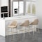 Manhattan Comfort Gracie Barstool in Tan and Gold - Set of 3 3-BS022-GTN - alternate 1