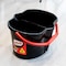 Libman Commercial Libman 4 Gal. Clean & Rinse Bucket, Dual Chamber, Black 1055 - alternate 2
