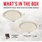 Bakken- Swiss BAKKEN Pizza Pan, Round Perforated, Nonstick Marble Coating, Dishwasher Safe, White, 2PK BAKPIZWHT26 - alternate 4