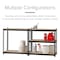Iron Horse Boltless Shelving Unit, 5 Shelves, Steel, 18 in D x 36 in W x 72 in H 20992 - alternate 5