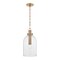 Troy Lighting Kori 9in wide 1 Light Pendant in Patina Brass F4909-PBR - alternate 1