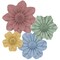 Teacher Created Resources Cottage Charm Paper Flowers, 4-Piece Set 8353 - alternate 1