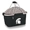 Picnic Time Family Of Brands NCAA Michigan State Spartans Metro Shopping Basket - Insulated Picnic Basket 645-00-175-354-0 - alternate 1