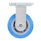 Vestil Polyurethane Rigid Caster 5 In. Diameter x 2 In. Width 771 Lb. Capacity Light Blue/Gray CST-KB-5X2PUP-R - alternate 4