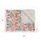 Homeroots 50" X 70" Beige And Pink Ikat Cotton Quilted Kantha Throw Blanket with Embroidery 544548 - alternate 2