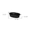Homeroots 14" Black Metal Basket 392149 - alternate 6