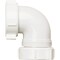 Do It Best 1-1/2'' White Polypropylene 90 Degree Outlet Elbow DIB66-10W - alternate 1