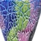 Homeroots 8" Blue and Green Murano Glass Abstract Oval Table Vase 476256 - alternate 3