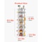 Vevor 7 Tiers Rotating Shoe Rack Tower 360 Deg Spinning Shoe Rack Display White OY-XZXJ-09-7 - alternate 4