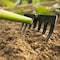 Ames 7-Tine Rake, Welded Steel, Hardwood Handle, Cushion Grip 2916200 - alternate 6
