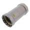 Viega MegaPressG couplingNo stop P1 1.5 P2 1.5 carbon steel zinc-nickel coating 25051 - alternate 1