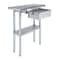 Amgood 14 in. x 30 in. Stainless Steel Table With Drawer AMG WT-1430 + DRAWER-1510-Z - alternate 1