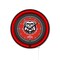 Holland Bar Stool University of Georgia Bulldog  15 Double Neon Wall Clock Clk15BK - alternate 1
