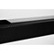 Exposed Rack 39875 Length With Square Holes Textured Black Single Rear Bar 8-00-9703-BK - alternate 4