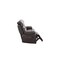 Homeroots 89" Brown Faux Leather Sofa With Black Legs 366321 - alternate 2