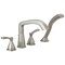 Delta Stryke Roman Tub Trim with Hand Shower, 11 in, Lumicoat Stainless T4776-SS-PR - alternate 1