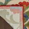 Homeroots 8' Ivory Orange Blue And Green Floral Indoor Outdoor Runner Rug 548049 - alternate 4